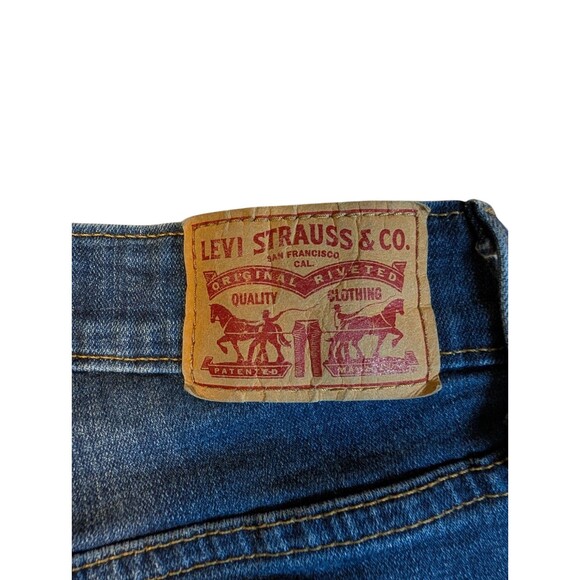 LEVI'S 721 RED TAB ZIPPER FLY WOMENS HIGH RISE SKINNY JEANS SIZE 26 (Actual 23) - Picture 8 of 8